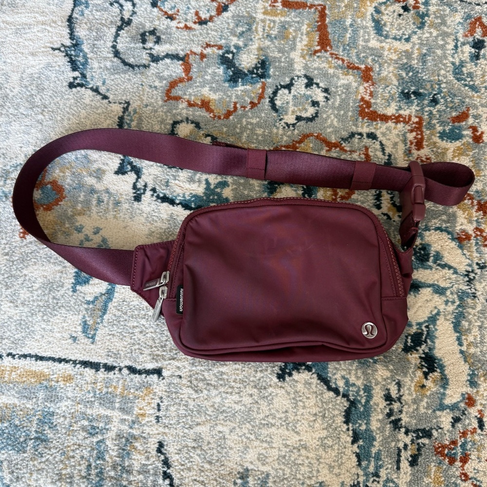lululemon athletica Burgundy Crossbody Bag
